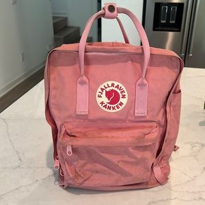 Fjallraven Kanken Pink Backpack
